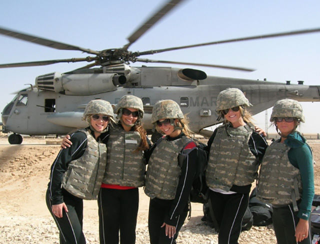 The Girl Who Went from Cheerleading to Warfare in a Drastic Career Change