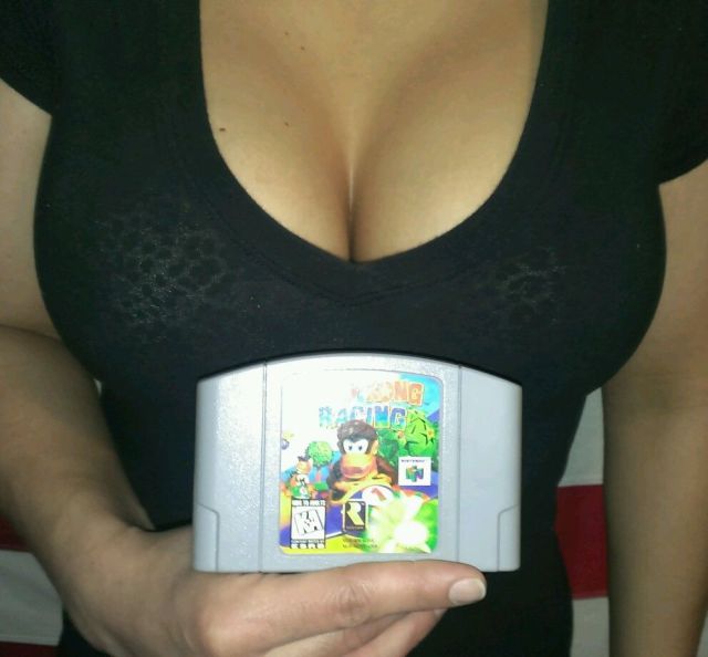 This Girl Uses Her Best Assets to Sell Video Games on eBay