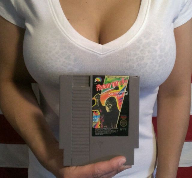 This Girl Uses Her Best Assets to Sell Video Games on eBay