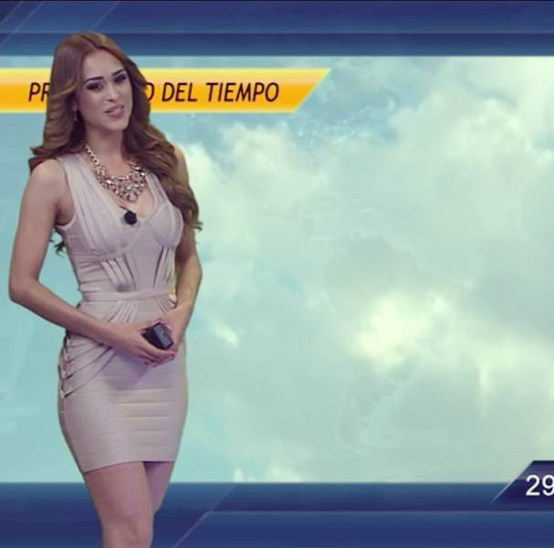 Very Often Weather Reporters Are Hot, But This One Might Be the Hottest