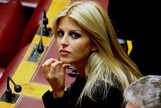 Elena Rapti Is the Hottest Woman in Greek Parliament