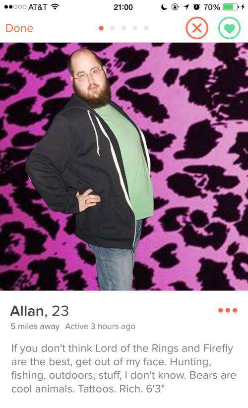 Tinder Profiles That Will Make You Look Twice