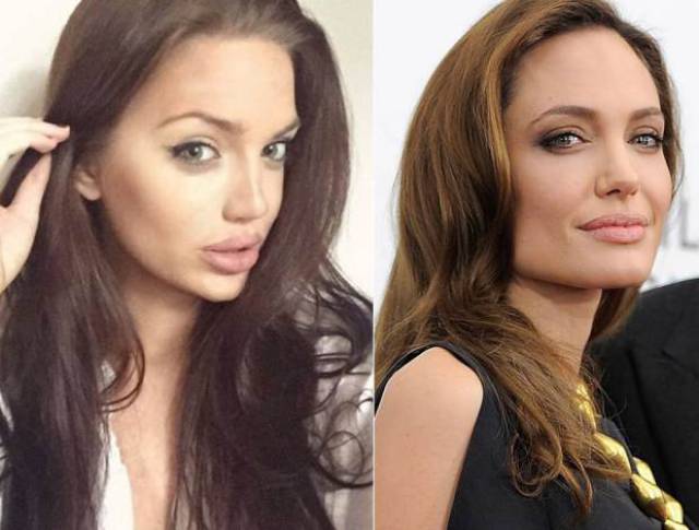 This Gorgeous Scottish Office Worker Is Angelina Jolie’s Doppelganger