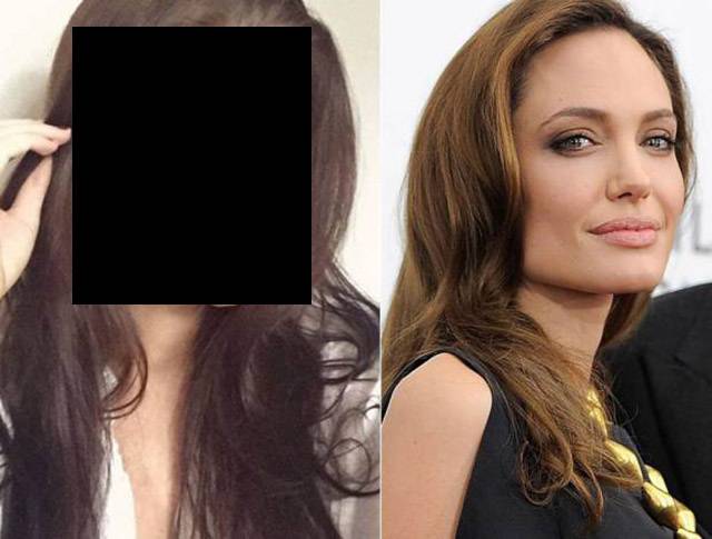 This Gorgeous Scottish Office Worker Is Angelina Jolie’s Doppelganger