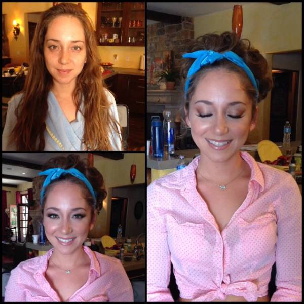 Even Gorgeous Porn Stars, Models and Adult Entertainers Need a Little Makeup Help