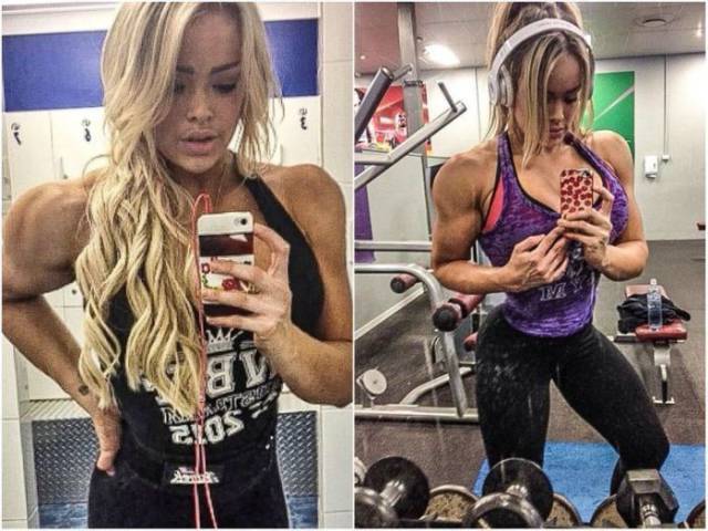 This Girl Is a Muscle Machine