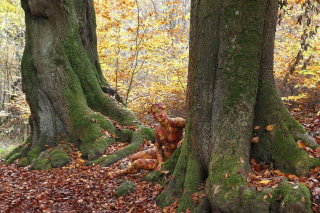 Can You Spot the Naked Woman in This Photo?