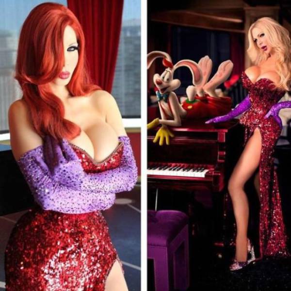 This Transgender Woman Has Spent a Fortune to Look Like Jessica Rabbit