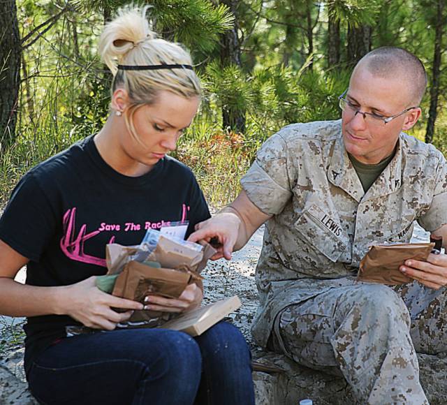 Marine Wives Try Being Their Husbands for a Day and Find Out How Tough It Really Is