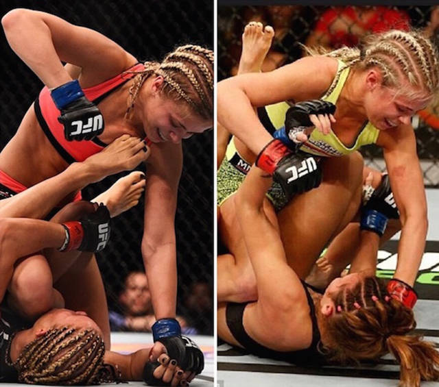 Blonde Bombshell Leaves the Modelling World to Pursue a Career as a UFC Fighter