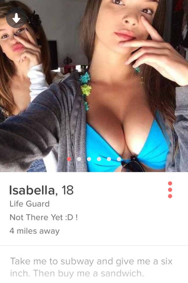 These Girls Cut Right to the Chase on Their Tinder Profiles (42 pics) .