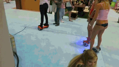 Girls on Hover Boards are Every Geeky Guys Dream