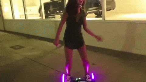 Girls on Hover Boards are Every Geeky Guys Dream
