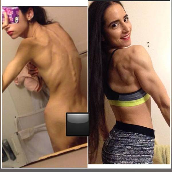 Anorexic Girl Completely Transforms Her Life with Bodybuilding