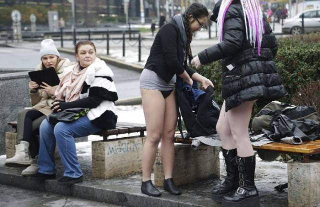 The “No Pants Subway Ride” Is Back for Another Year