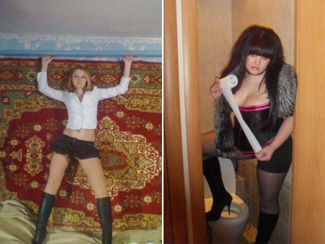 Glamour Shots Are Not Actually That Sexy in Russia