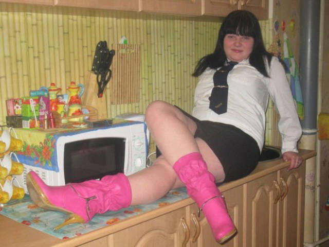 Glamour Shots Are Not Actually That Sexy in Russia