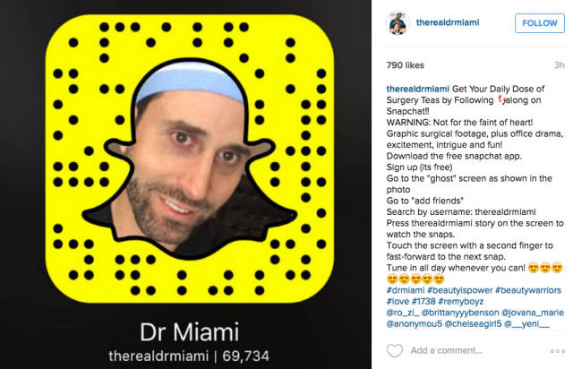 The real dr miami instagram