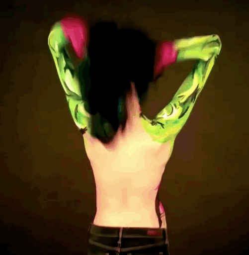 Girl Has Insane Know-How In Body Painting