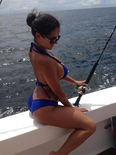 Sexy Girls Make Fishing Less Boring