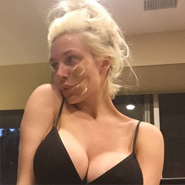 Courtney Stodden With And Without Makeup