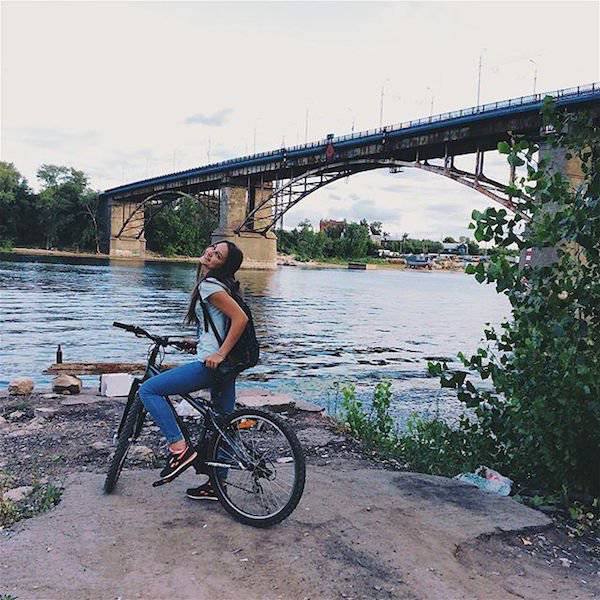 These Bicycle Riding Girls Will Put a Smile on Your Face