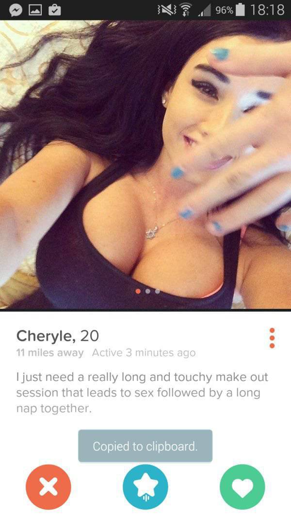 These Girls Get Right To The Point On Their Tinder Profiles