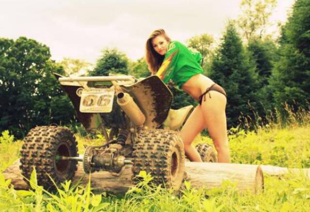 There’s Nothing Better Than Hot Babes On Four-Wheelers