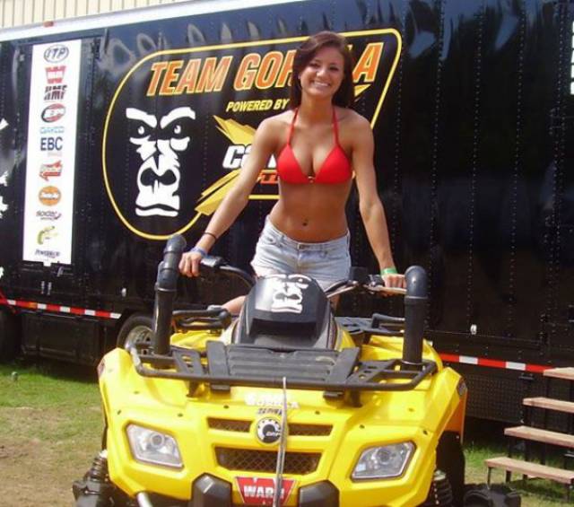 There’s Nothing Better Than Hot Babes On Four-Wheelers