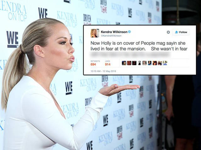 Kendra Wilkinson Destroyed Holly Madison On Twitter In NSFW-ish Way