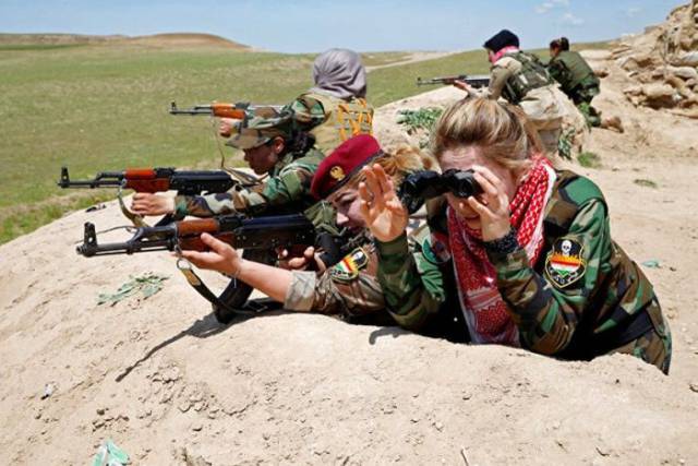 Brave Women Who Fight With ISIS