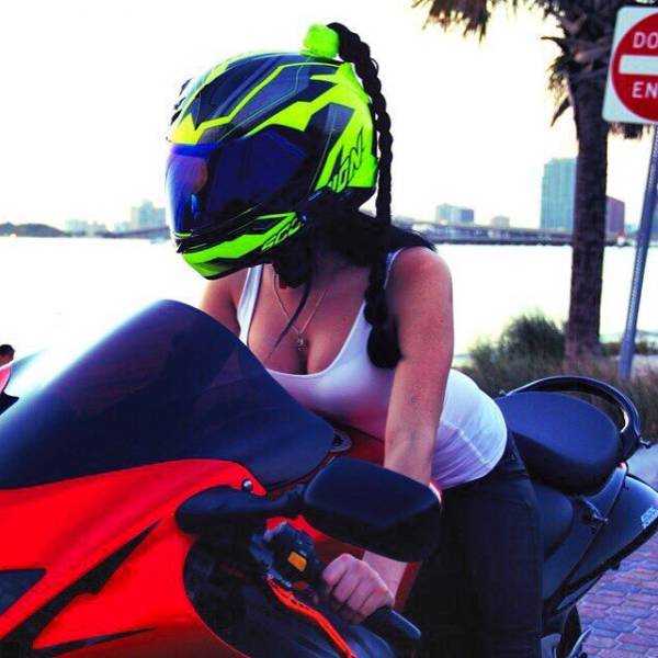 There’s Something Incredibly Hot About A Gal And A Bike