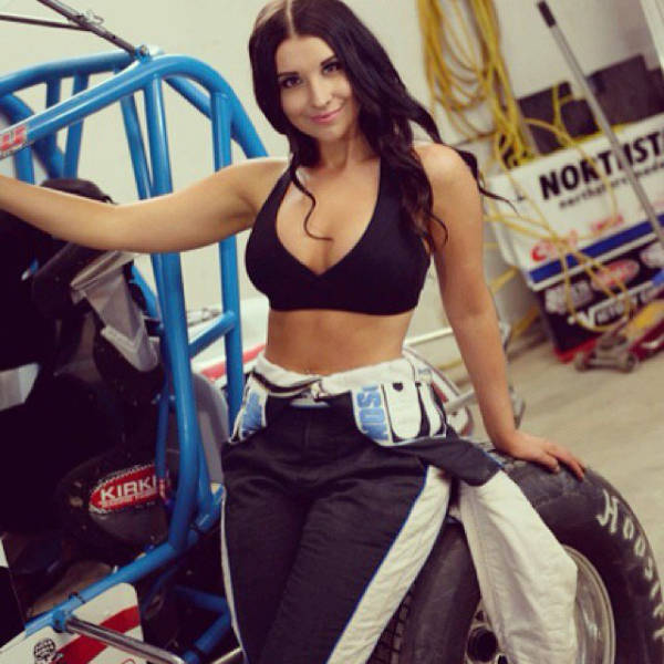 Hot Amber Balcaen Is A Talented Female NASCAR Driver