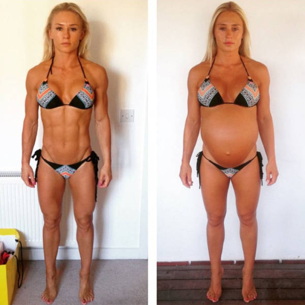 Bodybuilder Mom Regains Her Amazing Initial Shape 11 Months After Her Pregnancy