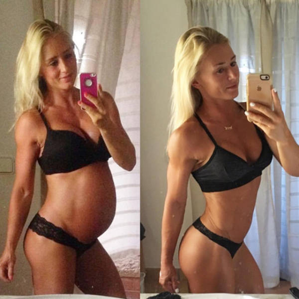 Bodybuilder Mom Regains Her Amazing Initial Shape 11 Months After Her Pregnancy