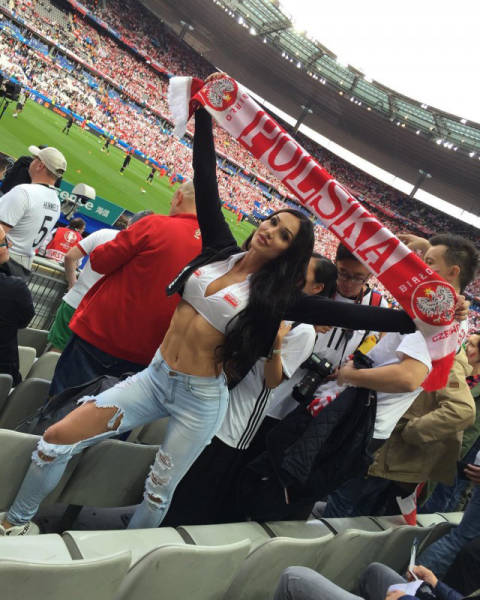 Hottest Female Football Fans Spotted At Euro 2016