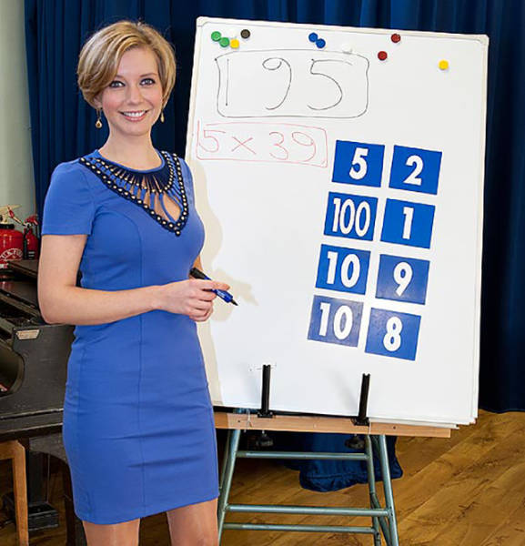Hot Mathematician Rachel Riley Is Candy For The Eyes