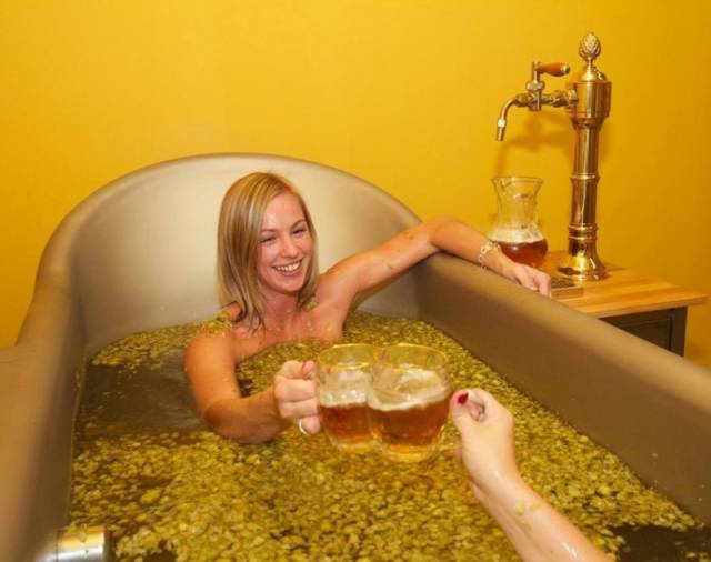 It Seems Like A Champagne Bath Is Yesterday’s News Now…