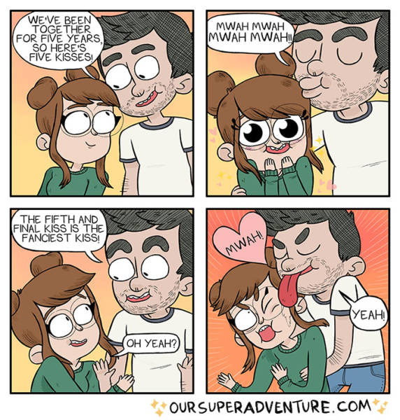 Funny Comic About What A Relationship And What It’s Like To Live Together