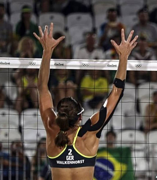 Cultural Differences Are Visible With The Naked Eye During A Beach Volleyball At The Olympics