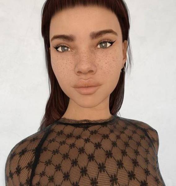 Instagram Model Makes People Wonder If She’s Real Or Just A CGI Product
