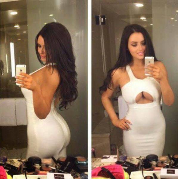 Lookout Boys…Here Come the Babes in Tight Dresses