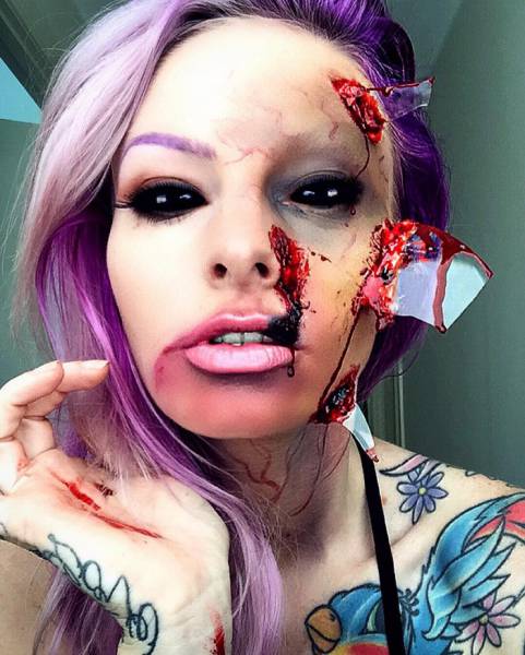 The Horror Makeup Of This Artist Will Send Shivers Down Your Spine