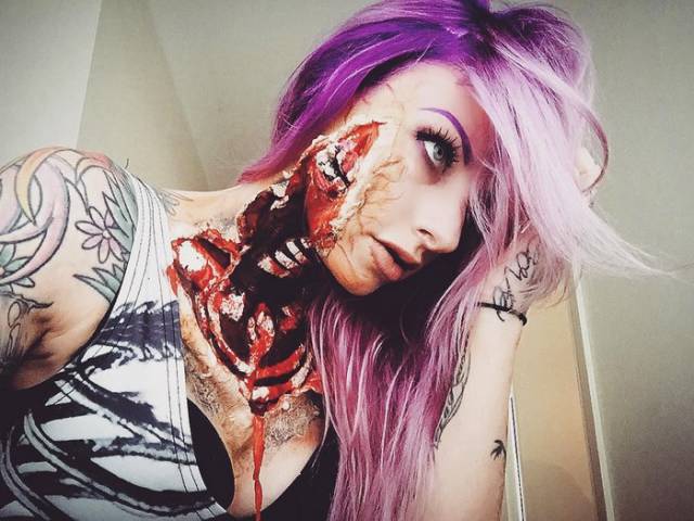 The Horror Makeup Of This Artist Will Send Shivers Down Your Spine