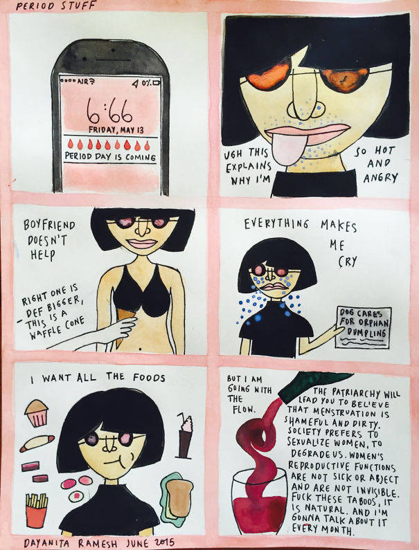 Funny Comics About Periods That Any Woman Can Relate