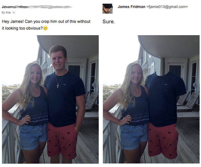 When You Want Your Photos To Get Fixed With Photoshop Don’t Ask The Wrong Guy To Do It