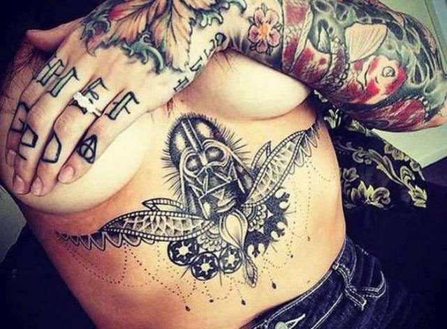 These Underboob Tattoos Are Very Pleasing To The Eye