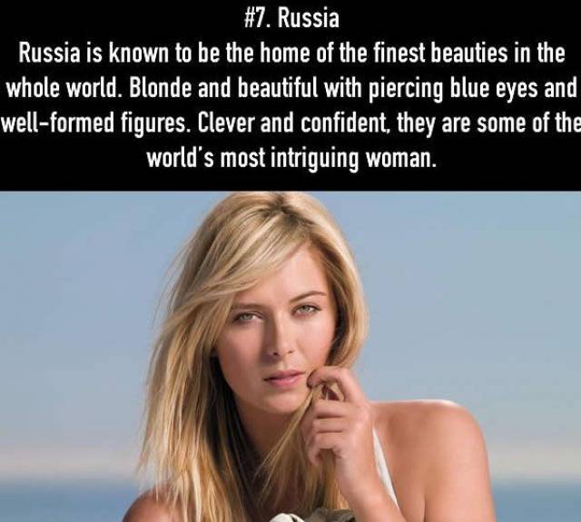 The Countries Where The World’s Most Beautiful Women Live