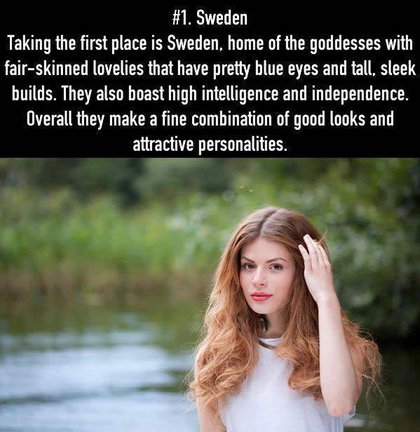 The Countries Where The World’s Most Beautiful Women Live