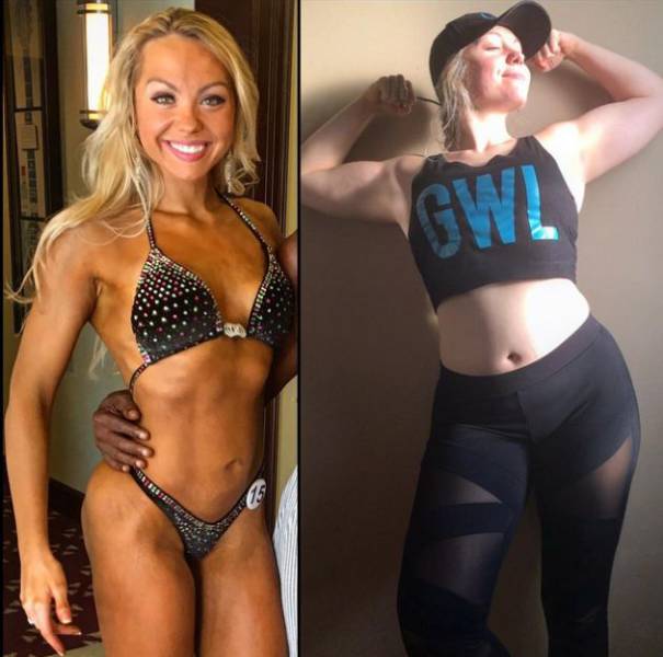What A Body Of A Female Bodybuilder Looks Like When She Isn’t Training